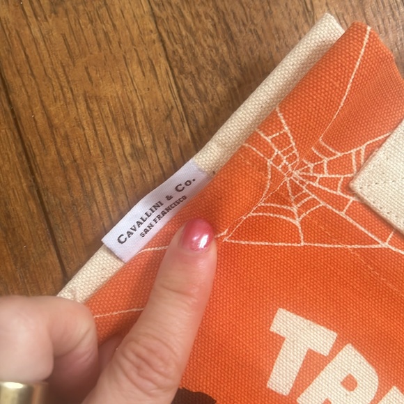 Canvas Halloween tote bag - Picture 3 of 6